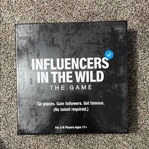 NEW Influencers in the Wild Board Game